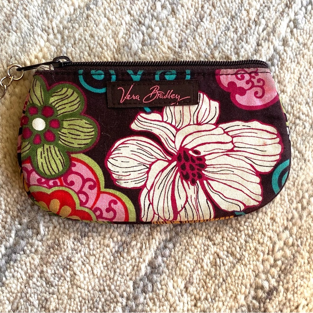 Vera Bradley Zip ID Window Change Purse